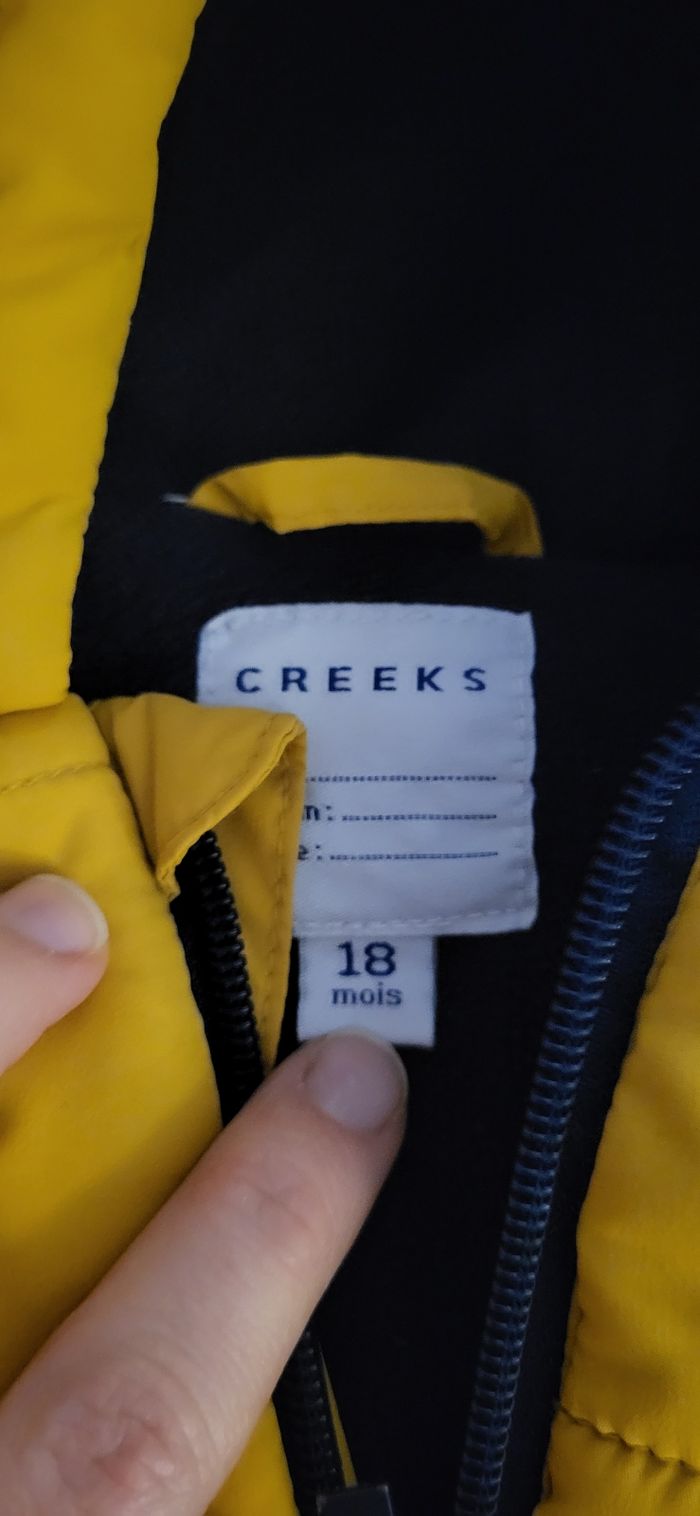 Doudoune creeks 18 mois garçon - photo numéro 2