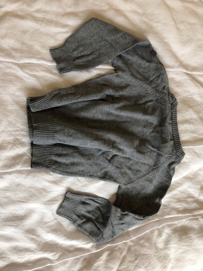 Pull okaidi gris 3 ans - photo numéro 4