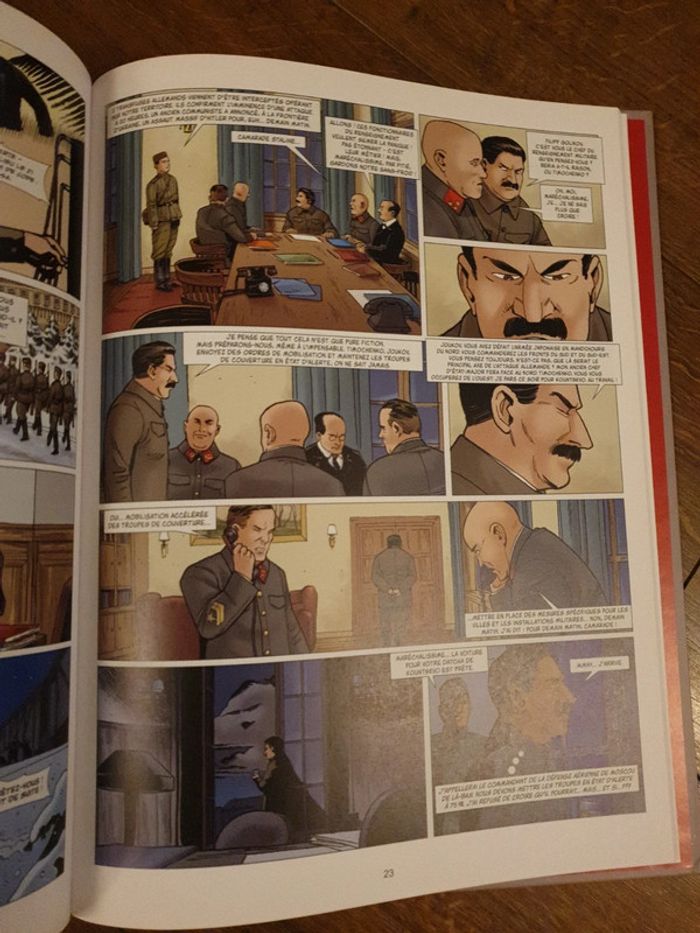 Bande dessinée Face à face Hitler Staline - photo numéro 4