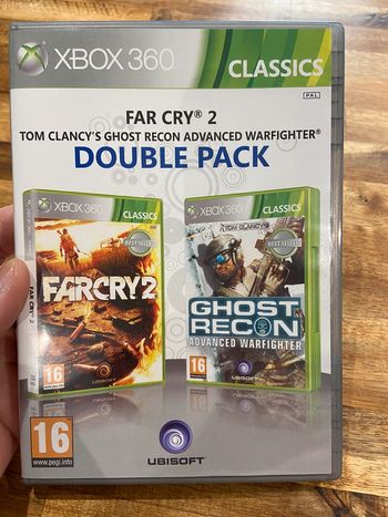 Far cry 2 + ghost recon double pack xbox 360