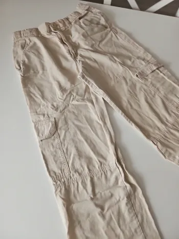 Pantalon cargo ample H&M