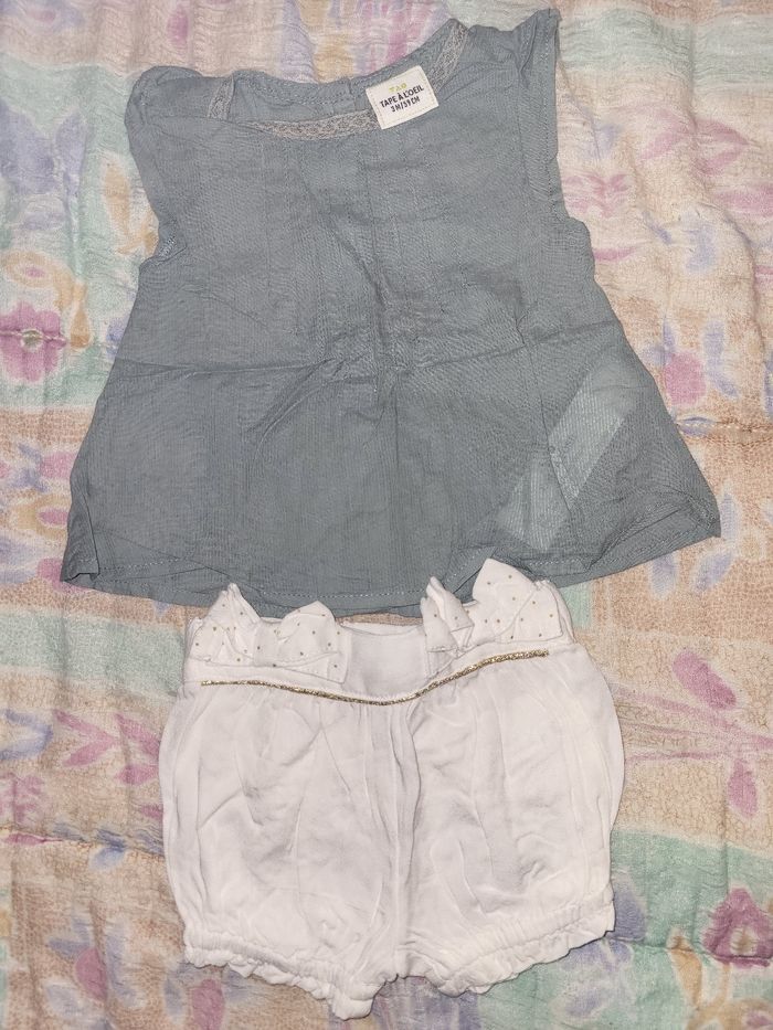 Ensemble fille 3 mois