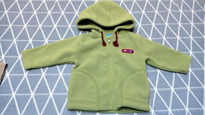 🦁Lot 3 vestes zippées, 6 mois - photo numéro 3