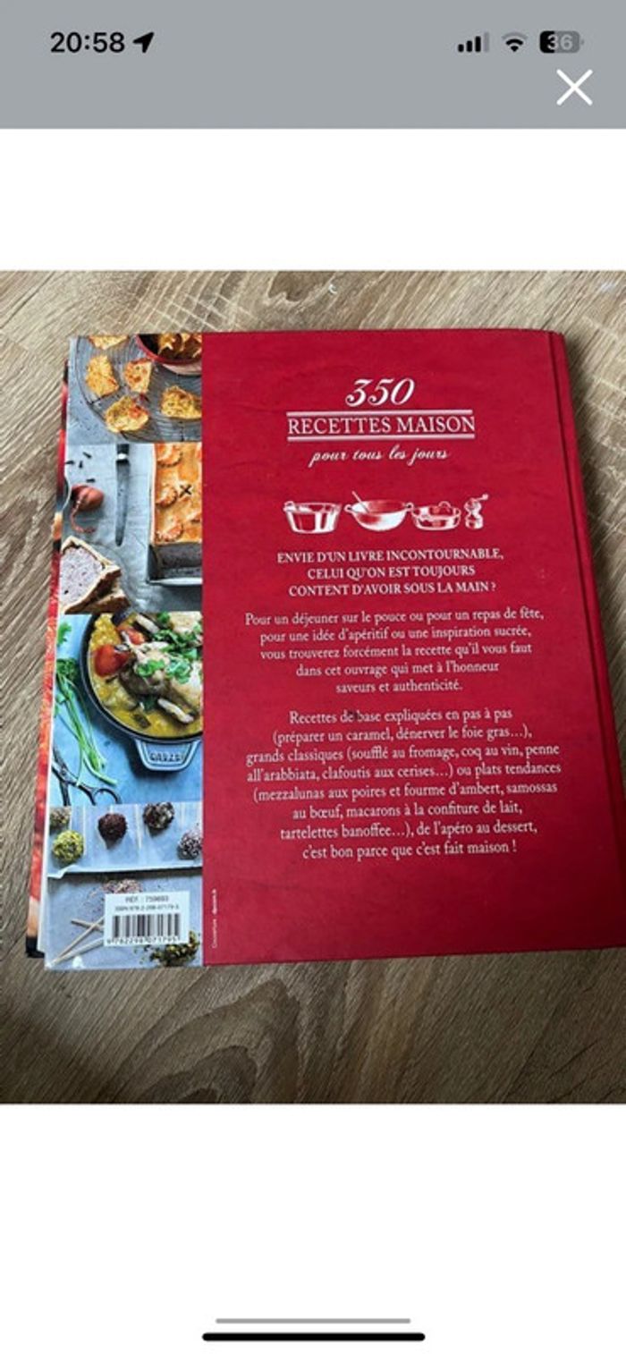 Livre de cuisine - photo numéro 2