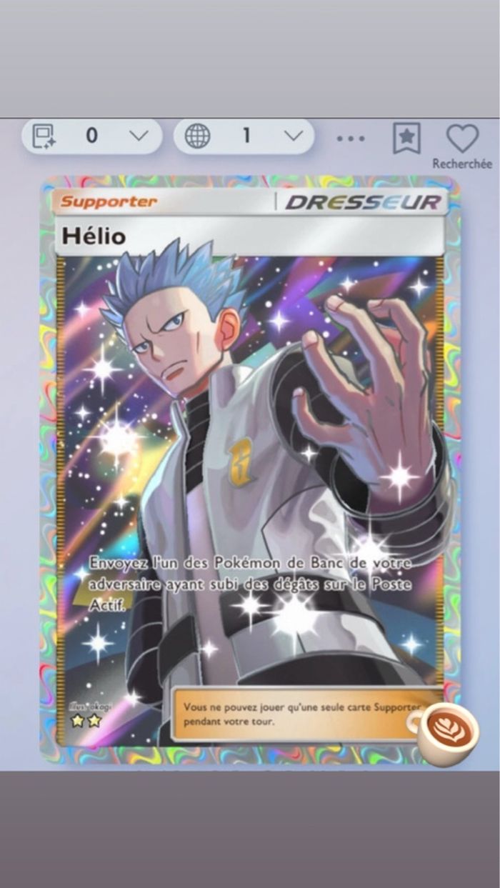 Hélio pokemon tcg pocket