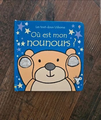 Tout-doux Usborne Où est mon nounours?
