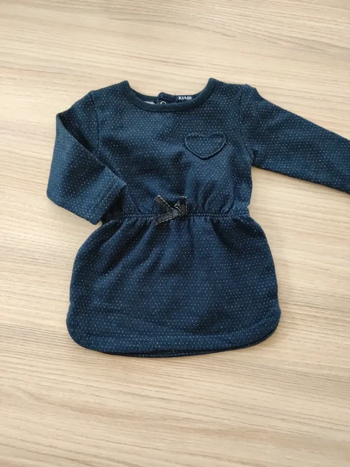 Lot 2 robes Kiabi 3 mois - photo numéro 2