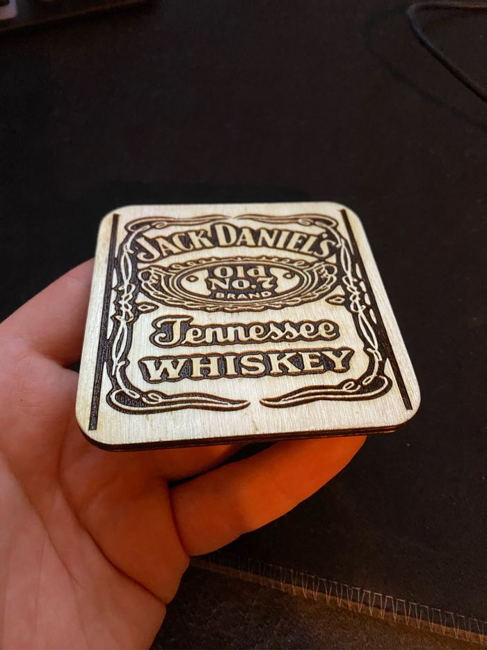Dessous de verre jack Daniels - photo numéro 4