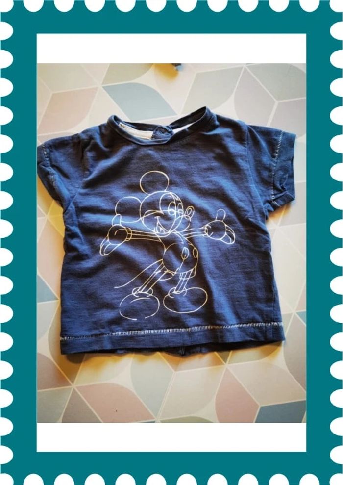 D1359 - tee-shirt garçon 9 mois