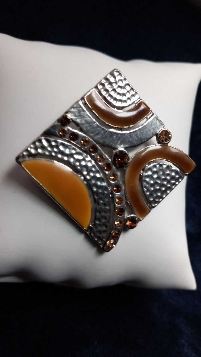 Pendentif Vintage Carré 4 cm - photo numéro 2