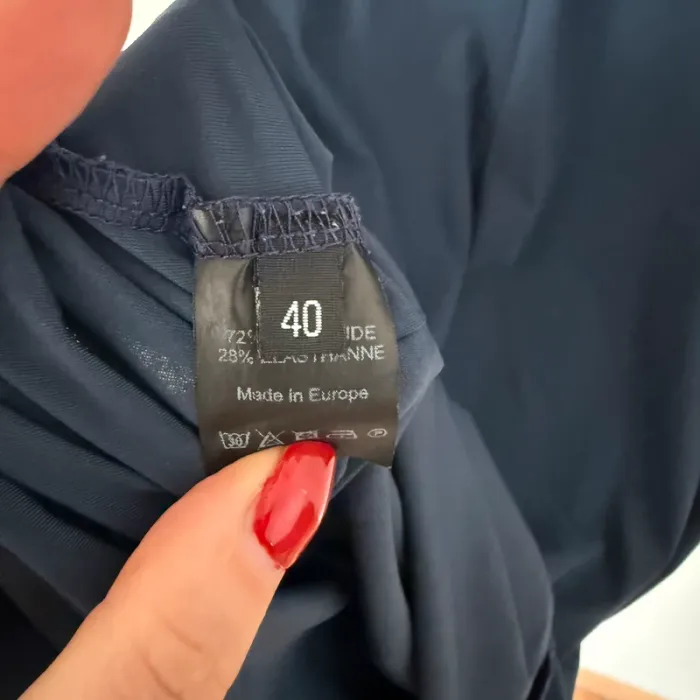 Robe XO bleu marine taille 40 - photo numéro 6