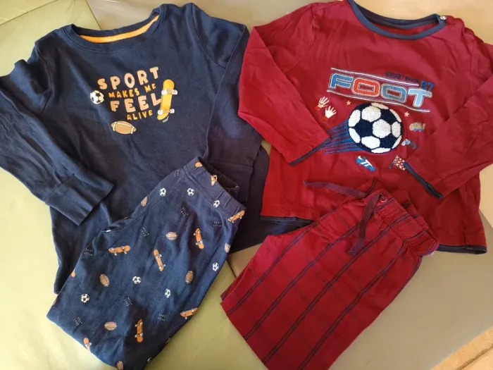 Lot de pyjamas 5 ans