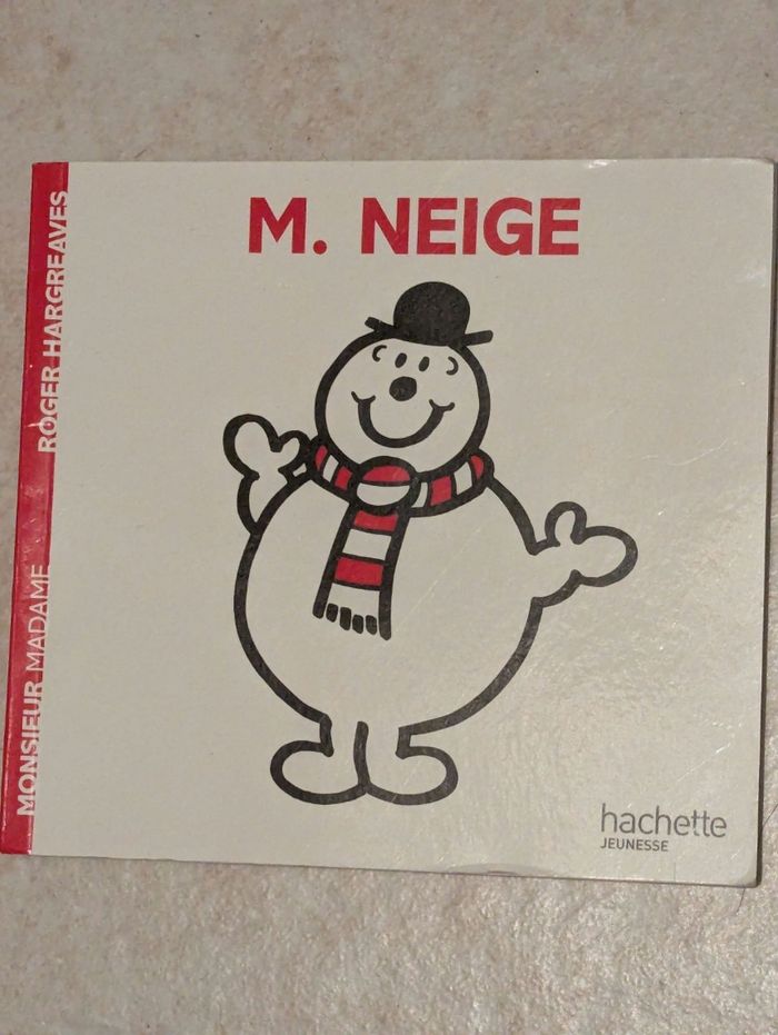 Livre M. Neige
