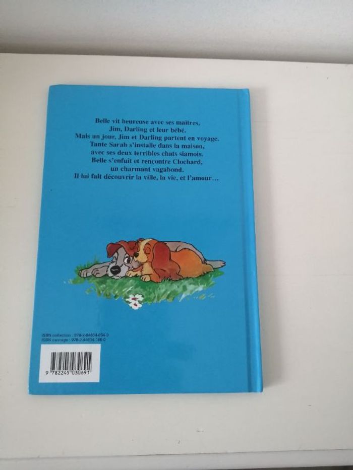 Livre Disney "LA belle et le clochard" - photo numéro 2