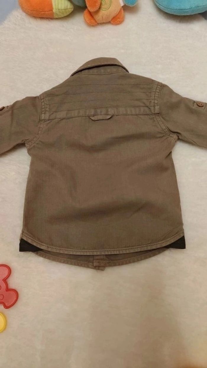 Chemise manches longues style aventuriers T. 6 mois Influx - photo numéro 5