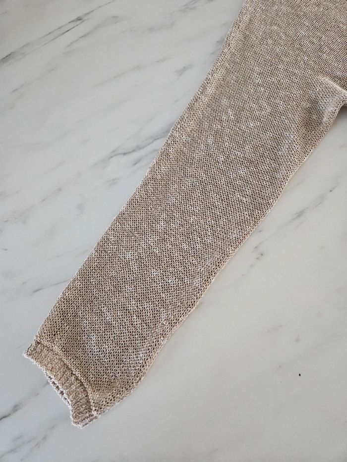 Brax pull beige/ doré taille 46 - photo numéro 10