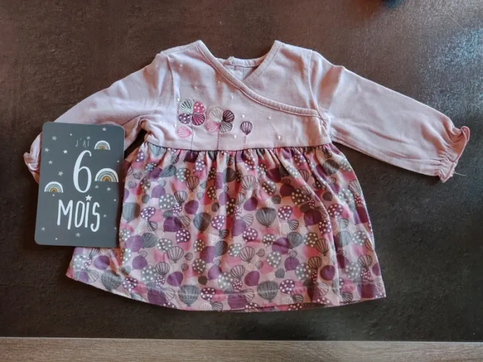 Robe manches longues