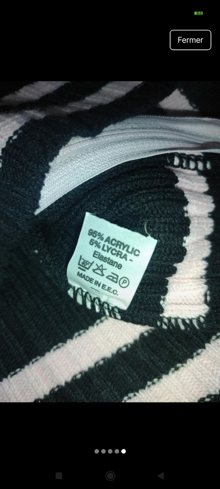 Très beau gilet fille e57 - photo numéro 2