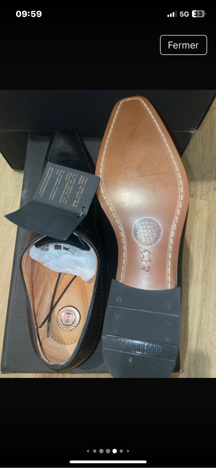 Chaussures hautes qualité en cuir - photo numéro 3