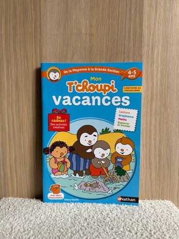 Cahier t’choupi de la moyenne à la grande section