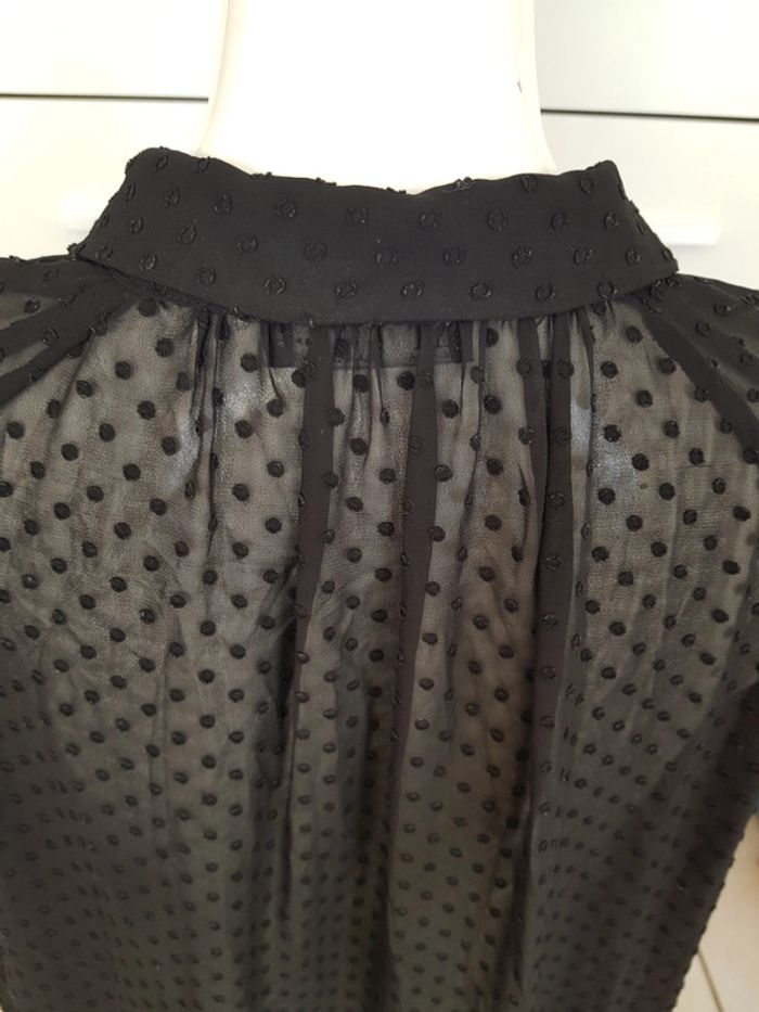 Blouse plumetis  zara - photo numéro 7