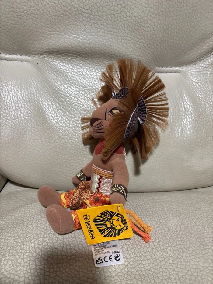 Peluche le Roi Lion, comédie musicale de Londres - photo numéro 2