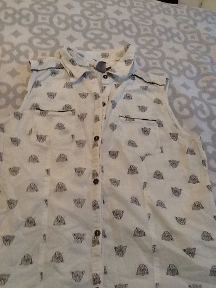 Chemisier sans manches