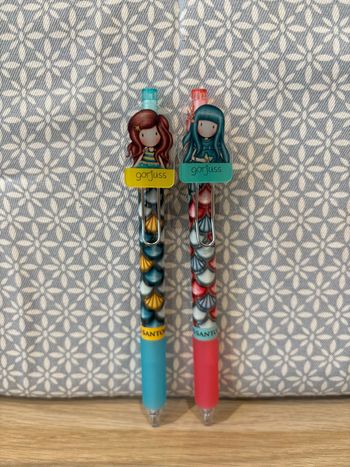 Pack de 2 Stylos Rétractables "Gorjuss Santoro London"