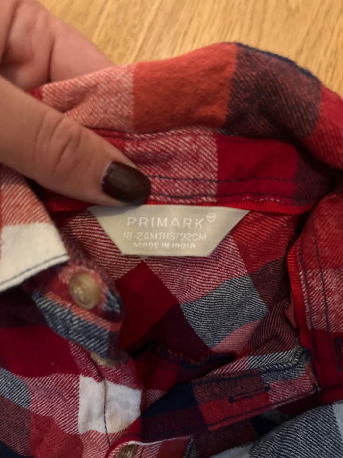 Lot chemises flanelles 2 ans - photo numéro 3