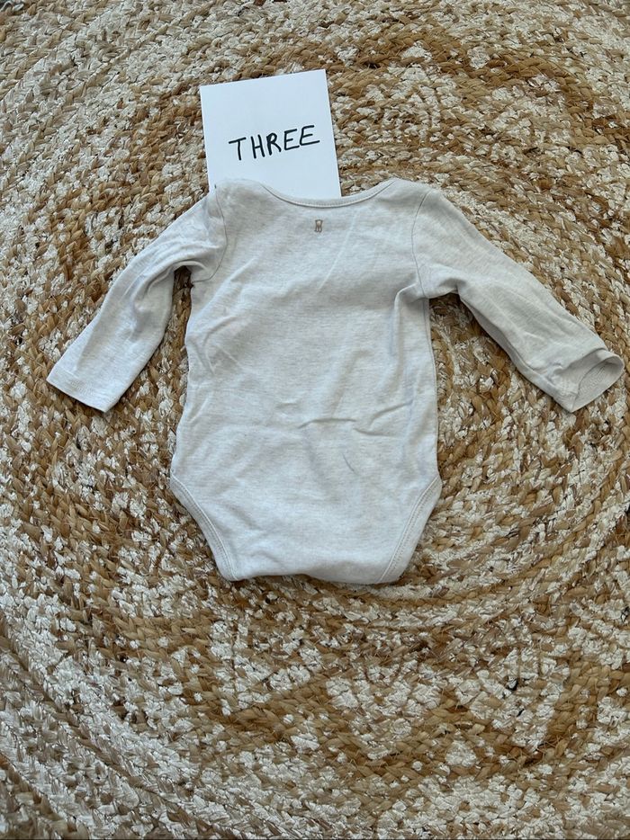 Lot de 3 bodies col US manches longues Obaibi - photo numéro 5
