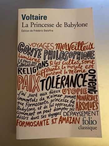 la princesse de babylone