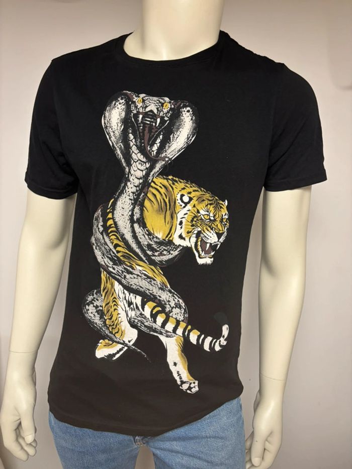 T-shirt Philipp Plein - Taille M - Serpent & Tigre - Excellent état
