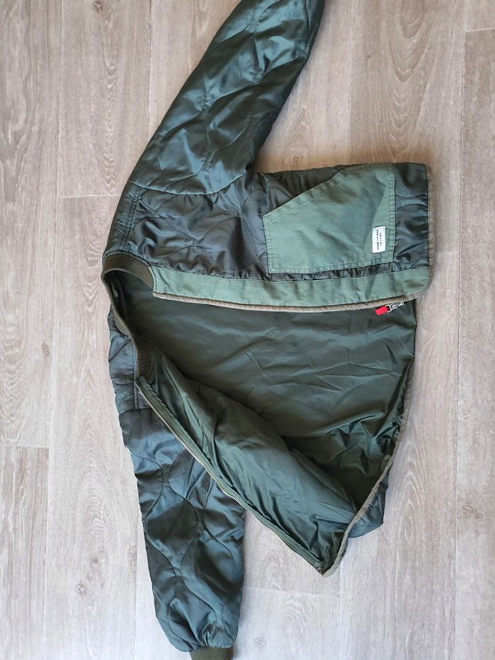 Veste aviateur style bombers taille 10 ans - photo numéro 8