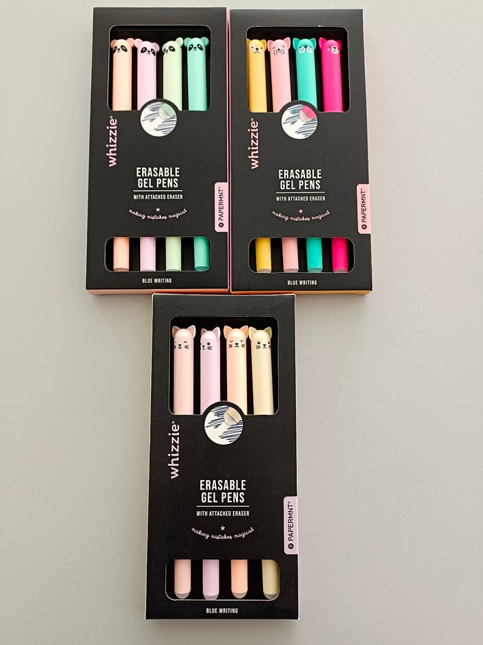 Lot de Stylos effaçables (type Legami) neufs