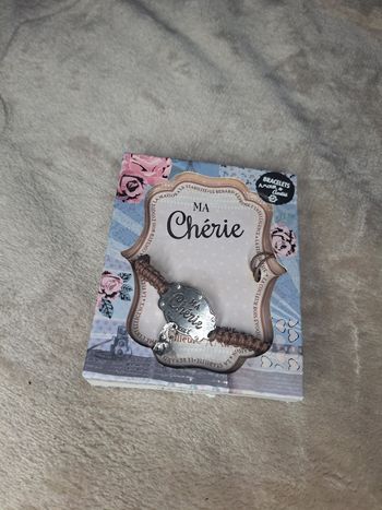 Bracelet réglable Ma Chérie neuf