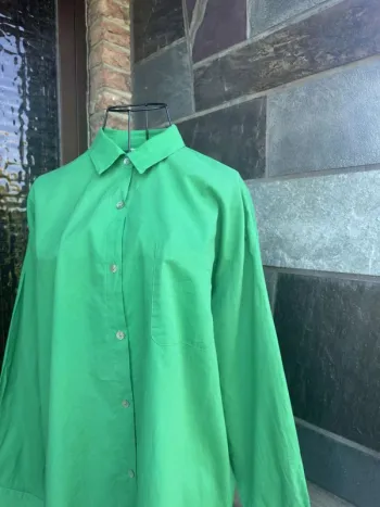 Chemise verte Musy Muse Taille L / 40