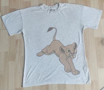 T-shirt Disney Roi Lion Nala Simba gris XXS