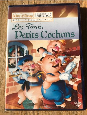DVD les trois petits cochons Disney