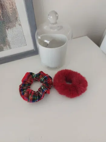 Duo chouchous rouges