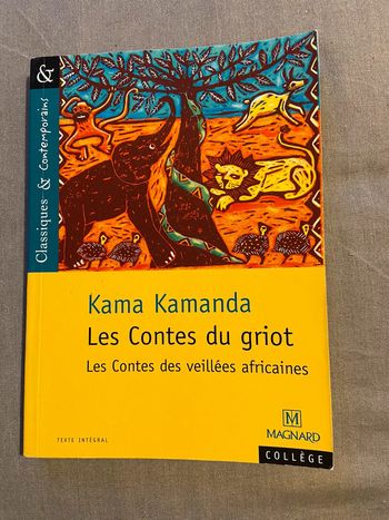 Livre Karma Kamanda les contes de griot