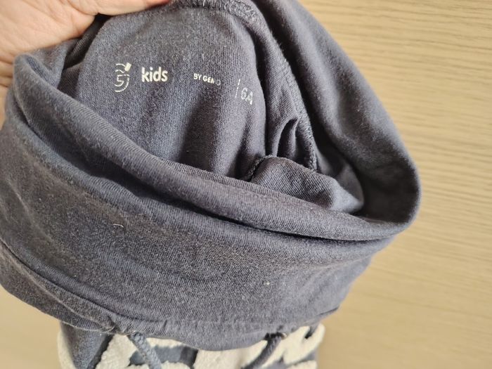 Pull col roulé enfant, Gémo, 6 ans, marine, écritures en relief - photo numéro 5