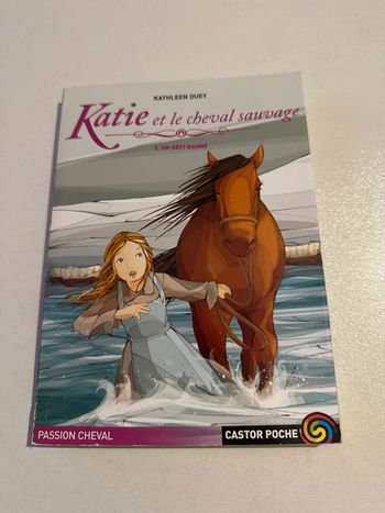 Katie et le cheval sauvage édition castor poche