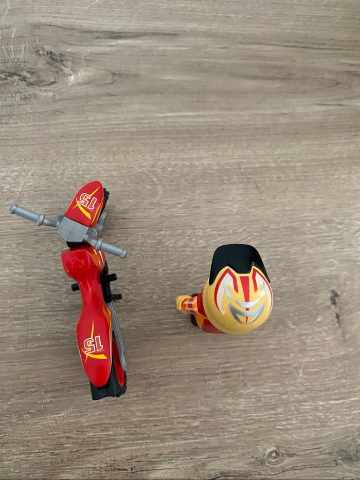 Pilote de moto cross Playmobil - photo numéro 3