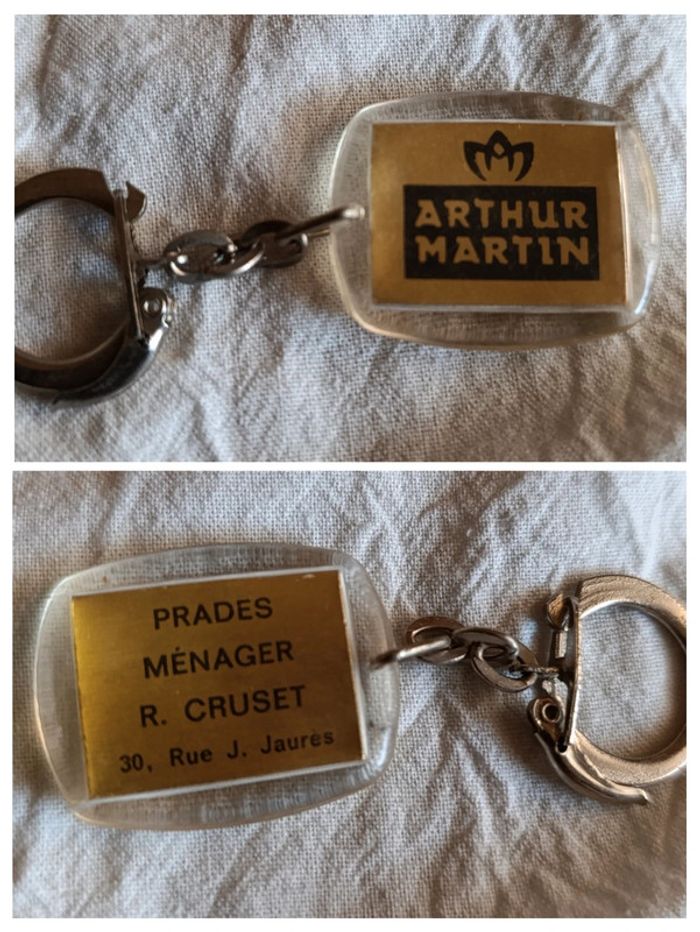 Lot porte-clés publicitaires vintage. - photo numéro 5