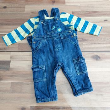 Salopette hiver 9 mois garçon neuve