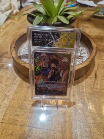 Carte Gradée 9 Monkey. D. Luffy St13-003