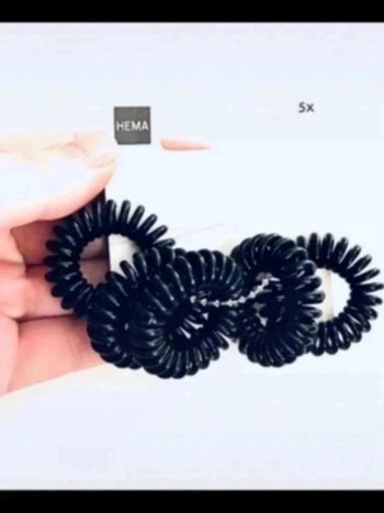 Lot Elastiques invisible qui n'arrache pas les cheveux et tiennent bien Neuf hema