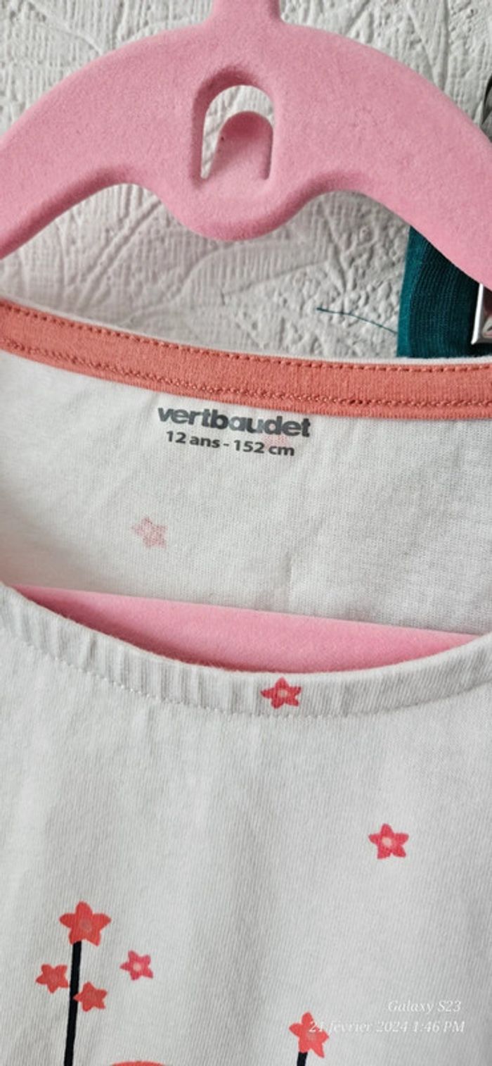 Ensemble short et tee-shirt mc 12A - photo numéro 2