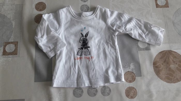 Tshirt lapin marin