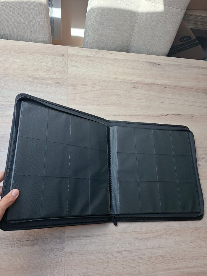 Classeur noir de rangement pour 480 cartes Pokémon / lorcana de qualité premium - photo numéro 3